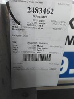 International ProStar Left Frame Step for a International PROSTAR 113