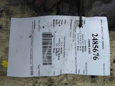 Kenworth T680 Frame Step