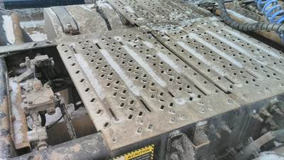 Mack Pinnacle CXU613 Right Deck (Catwalk) Step for a Mack CXU613