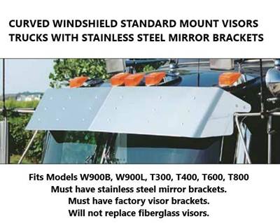 Kenworth Exterior Sun Visor