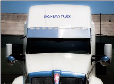Kenworth T680 Exterior Sun Visor