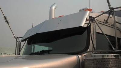 Kenworth W900 Exterior Sun Visor