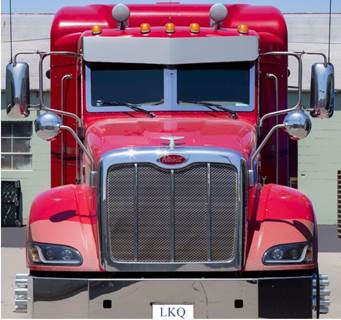 Peterbilt Exterior Sun Visor