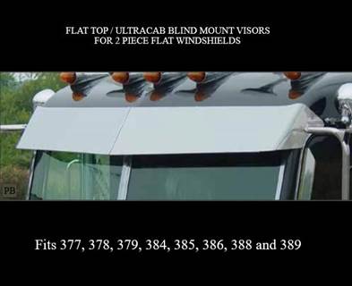 Peterbilt Exterior Sun Visor for a Peterbilt 379