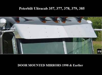Peterbilt Exterior Sun Visor