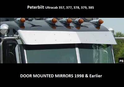 Peterbilt Exterior Sun Visor for a Peterbilt 378