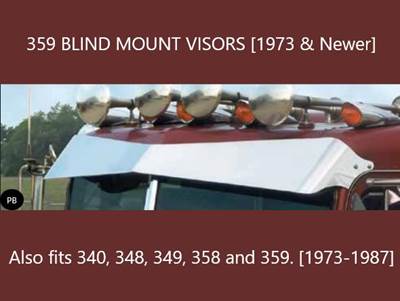 Peterbilt 359 Exterior Sun Visor