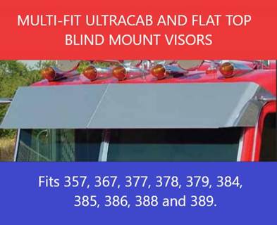 Peterbilt 379 Exterior Sun Visor