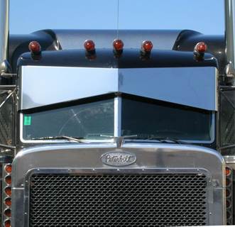 Peterbilt Exterior Sun Visor for a Peterbilt 389