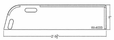 Western Star 4900 Exterior Sun Visor