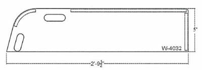 Western Star 4900 Exterior Sun Visor