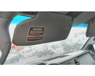 Ford F-650 Left Interior Sun Visor for a Ford F650SD (SUPER DUTY)