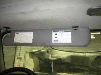 Freightliner 114SD Left Interior Sun Visor