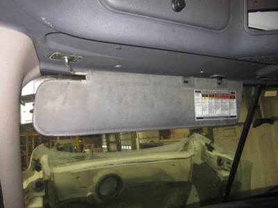 Freightliner Cascadia 113 Left Interior Sun Visor
