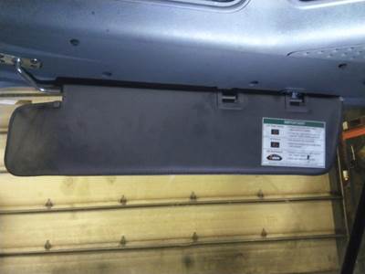 Freightliner Cascadia 113 Left Interior Sun Visor