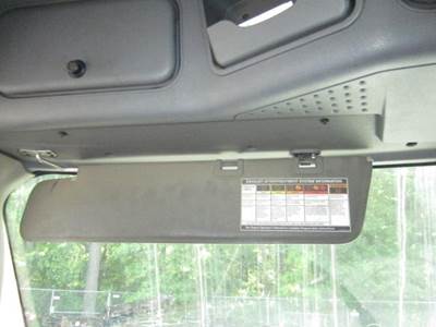 Freightliner Cascadia 125 Left Interior Sun Visor