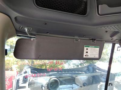 Freightliner Cascadia 125 Left Interior Sun Visor