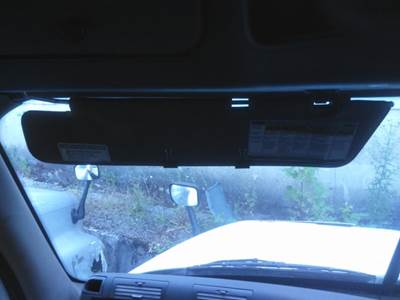 Freightliner Cascadia 125 Left Interior Sun Visor