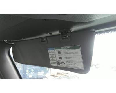 Freightliner Cascadia 126 Left Interior Sun Visor
