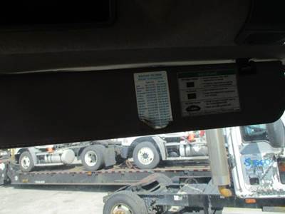 Freightliner M2 106 Left Interior Sun Visor
