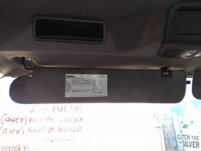 Freightliner M2 106 Left Interior Sun Visor