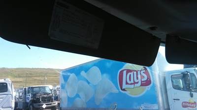 Freightliner M2 106 Left Interior Sun Visor