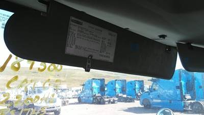 Freightliner M2 106 Left Interior Sun Visor