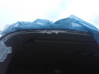 Freightliner M2 106 Right Interior Sun Visor