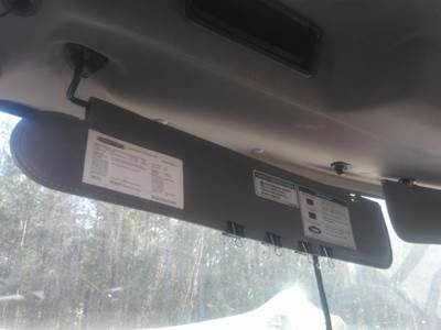 Freightliner M2 106 Left Interior Sun Visor