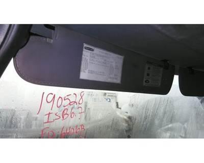 Freightliner M2 106 Left Interior Sun Visor