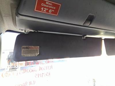 Hino 268 Left Interior Sun Visor