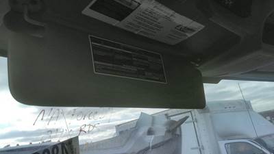 International 4300 Left Interior Sun Visor