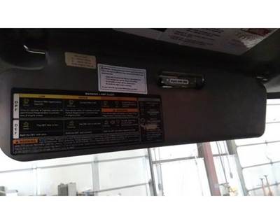 International 4300 Left Interior Sun Visor