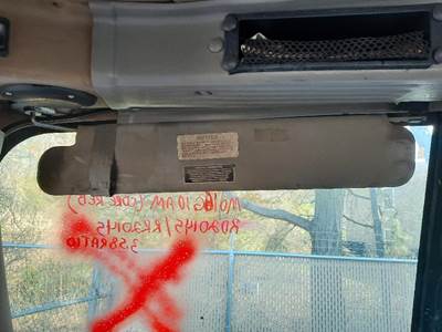 International 9200i Left Interior Sun Visor