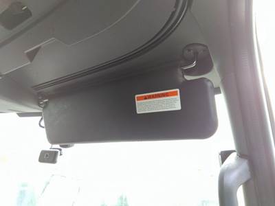 International LT Right Interior Sun Visor
