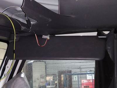 International LT Right Interior Sun Visor