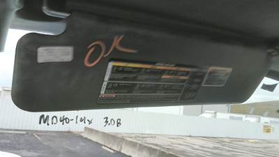 International LT Left Interior Sun Visor