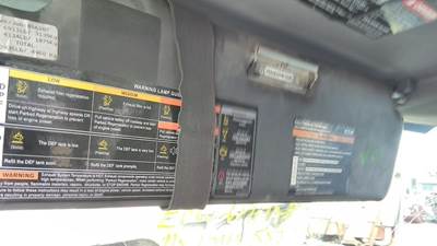 International MV Left Interior Sun Visor