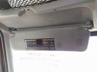 International ProStar Left Interior Sun Visor for a International PROSTAR 122