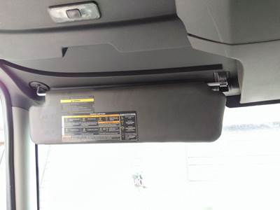 International ProStar Left Interior Sun Visor for a International PROSTAR 122
