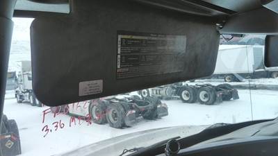 International ProStar Left Interior Sun Visor for a International PROSTAR 122