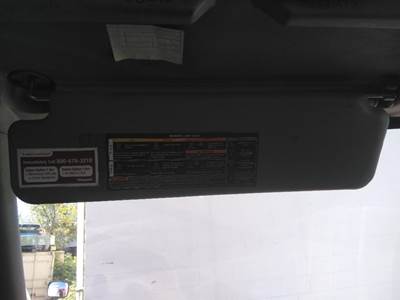 International ProStar Left Interior Sun Visor for a International PROSTAR 113