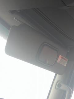 International ProStar Right Interior Sun Visor for a International PROSTAR 122