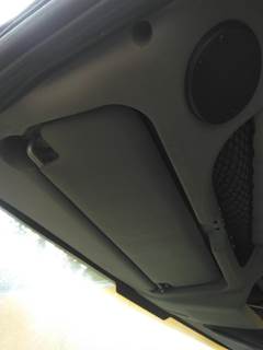 International ProStar Left Interior Sun Visor for a International PROSTAR 122