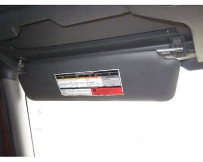 International ProStar Left Interior Sun Visor for a International PROSTAR 113