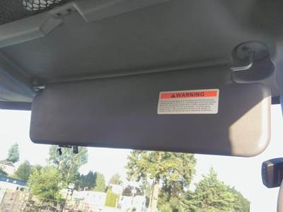 International RH Right Interior Sun Visor
