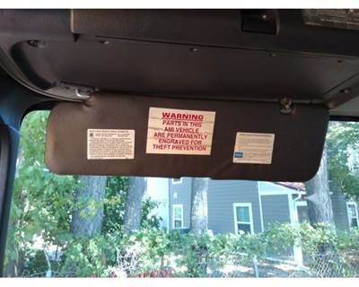 Isuzu FTR Left Interior Sun Visor
