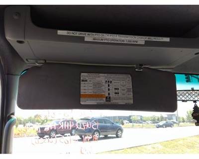 Isuzu NPR Left Interior Sun Visor