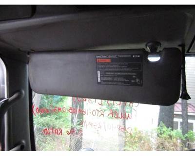 Kenworth T600B Left Interior Sun Visor