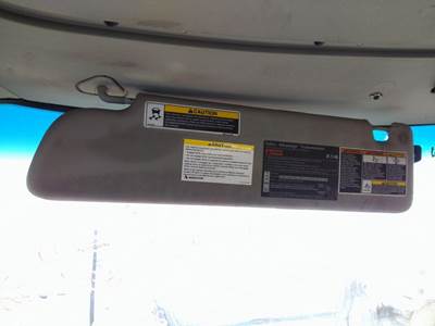 Kenworth T680 Left Interior Sun Visor